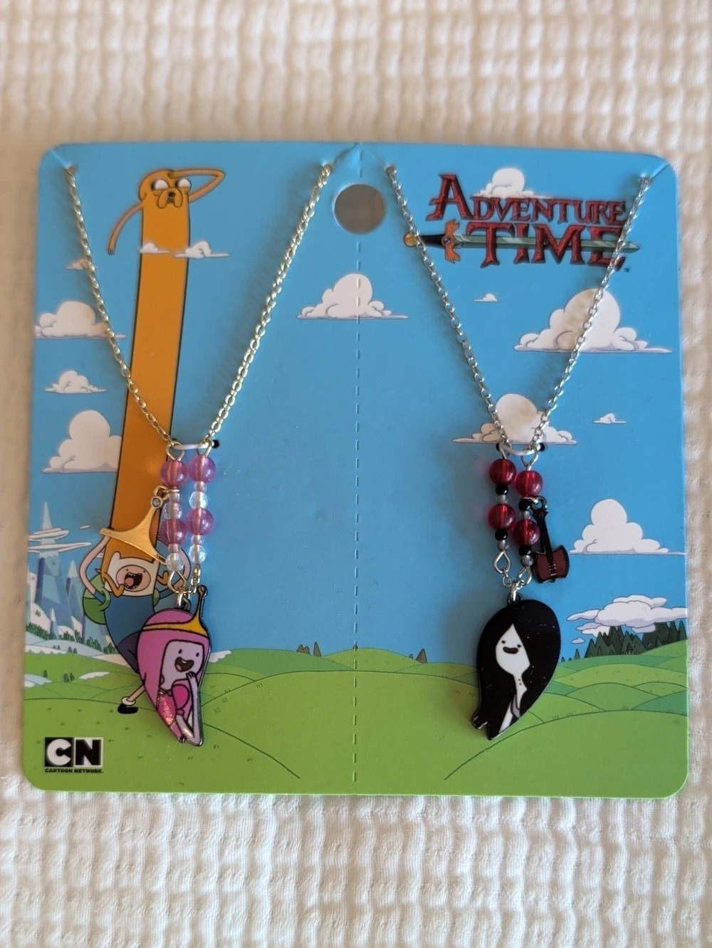 Adventure Time Princess Bubblegum & Marceline Necklace Set - BoxLunch Exclusive